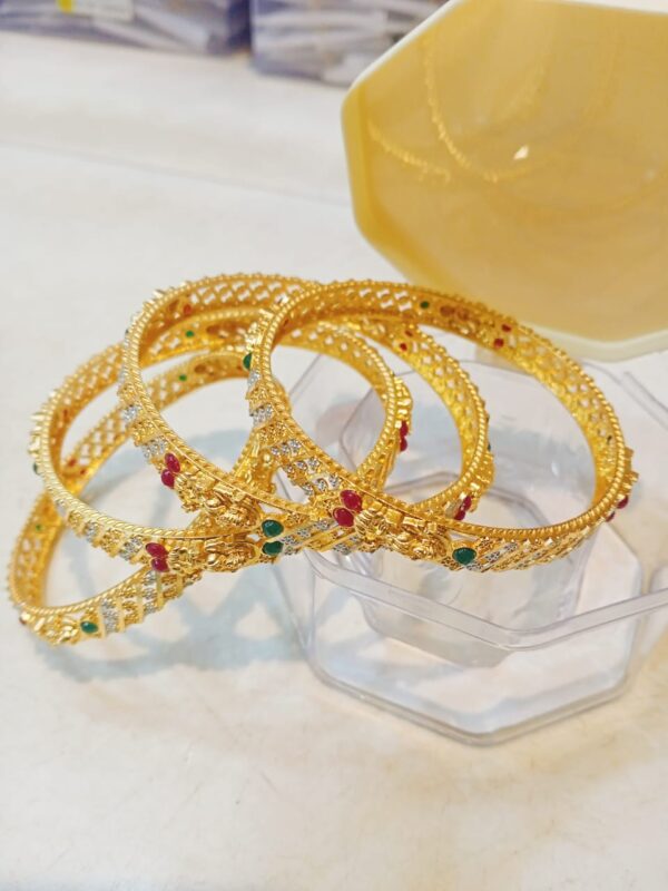 City Gold Bangles Premium 4 Pcs