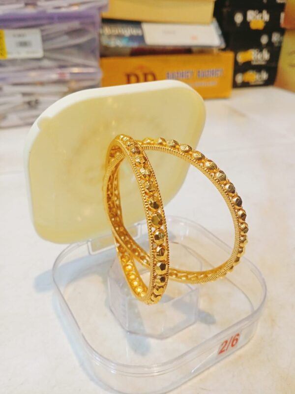 City Gold Bangles Premium