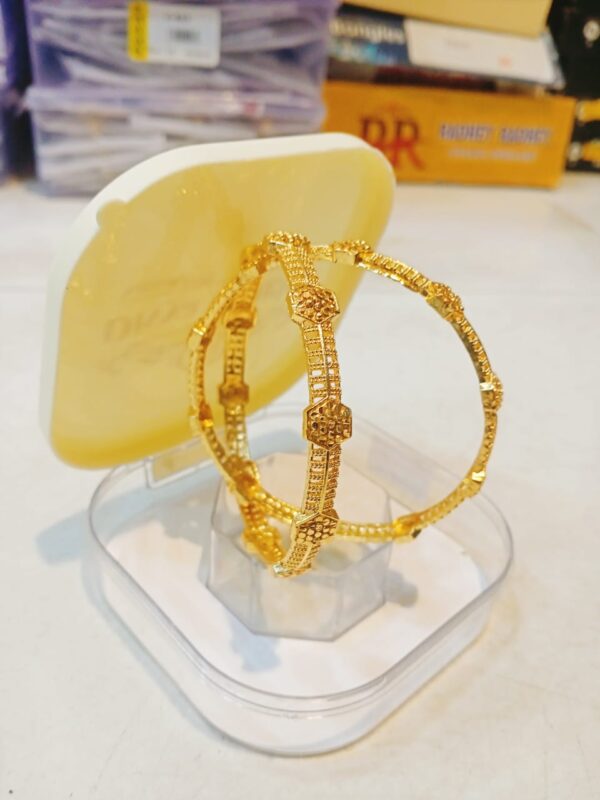 City Gold Bangles Premium