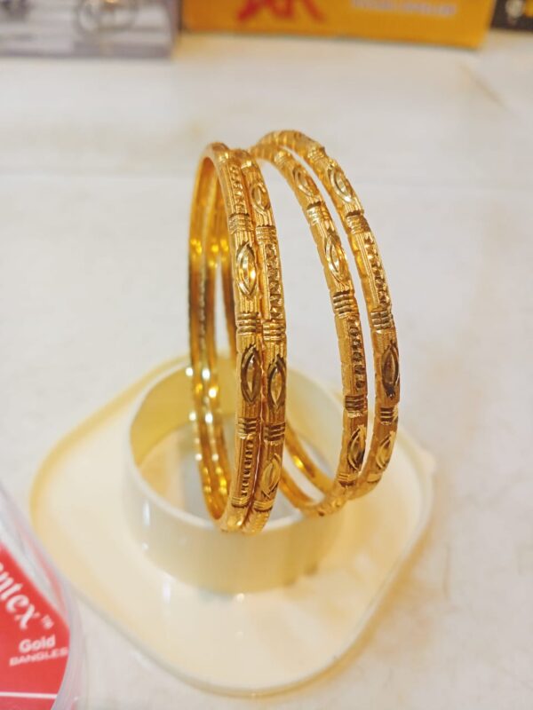 City Gold Bangles Premium 4 Pcs