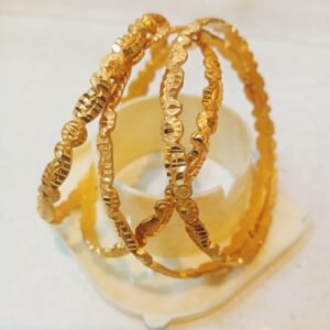 City Gold Bangles Premium 4 Pcs