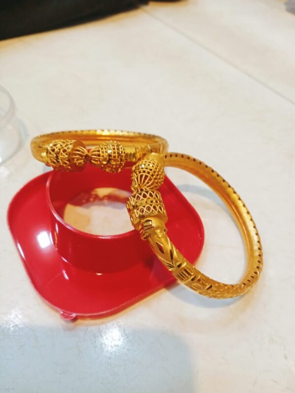 City Gold Bangles Premium