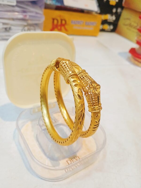 City Gold Bangles Premium