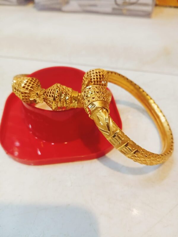 City Gold Bangles Premium