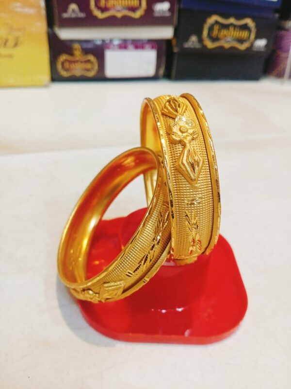 City Gold Bangles Premium