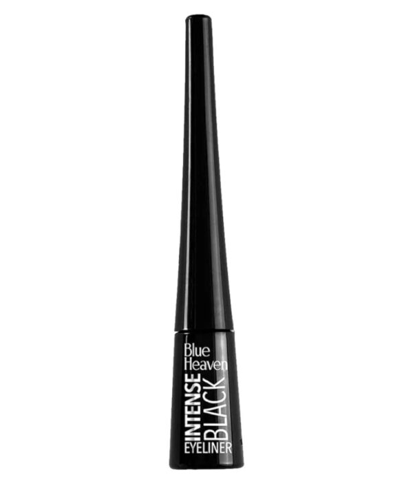 Blue Heaven Matte Intense Black Eyeliner Glide-On I Waterproof Smudge Proof, Long Lasting One Stroke Finish Liquid Eyeliner, 4Ml