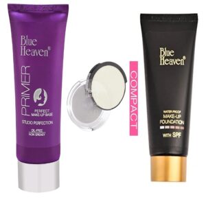 BLUE HEAVEN COMBO OF 3(makeup Powder)&(Foundation Tube)